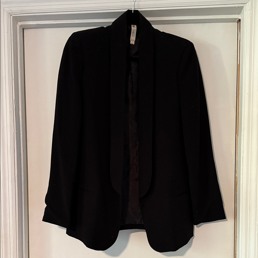 Longline Black Women's Blazer